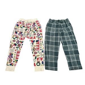 Hanna Andersson Kids Holiday Pants Bundle Size 6/7
